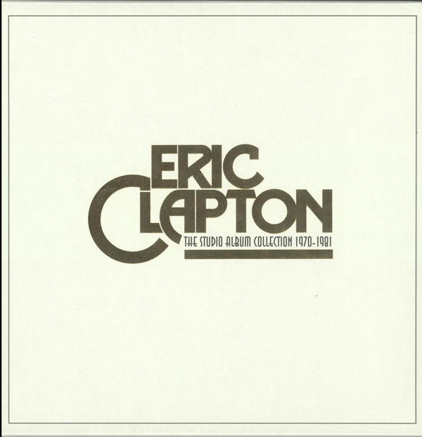 Eric Clapton : The Studio Album Collection 1970-1981 (Box, Comp + 2xLP, Album, RE + LP, Album, RE + LP, )