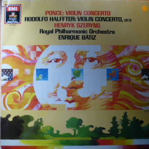 Manuel María Ponce Cuéllar / Rodolfo Halffter - Henryk Szeryng, The Royal Philharmonic Orchestra, Enrique Batiz : Violin Concerto / Violin Concerto Op.11 (LP, DMM)