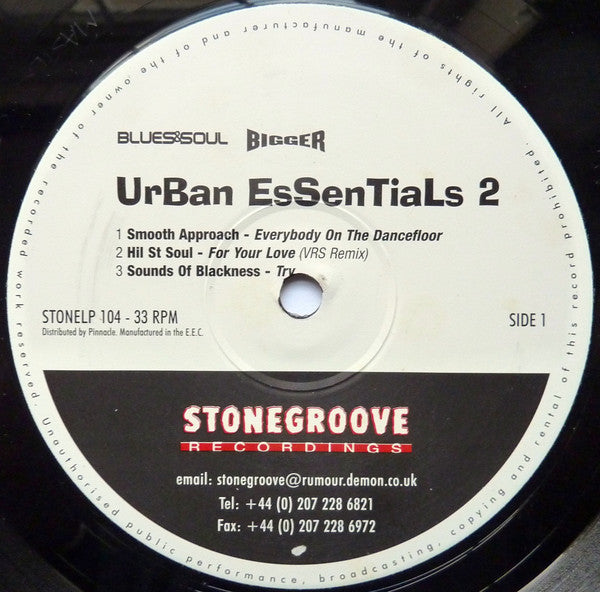 Various : Urban Essentials 2 The Future Of R'n'B (2xLP, Comp, Promo)