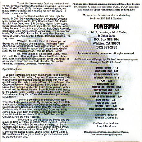 Powerman (4) : From Welfare To Millionaire (CD, Album)