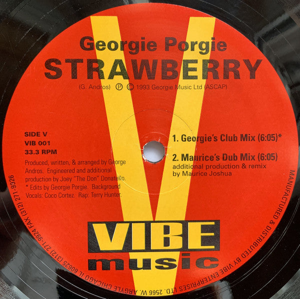 Georgie Porgie : Strawberry (12")