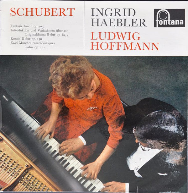 Ingrid Haebler, Ludwig Hoffmann : Schubert (LP, Mono)