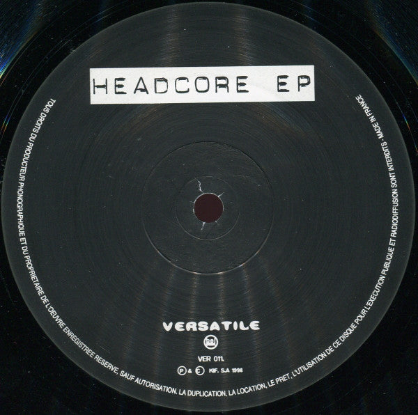 Headcore : Headcore EP (12", EP)