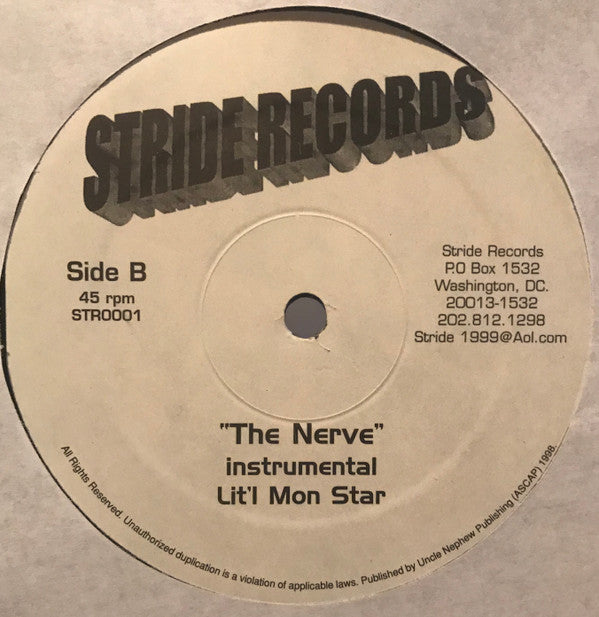 Lit'l Mon Star : The Nerve (12")