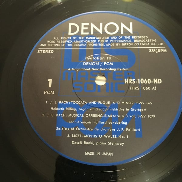 Various : Invitation To Denon / PCM (A Magnificient New Recording System) (LP)