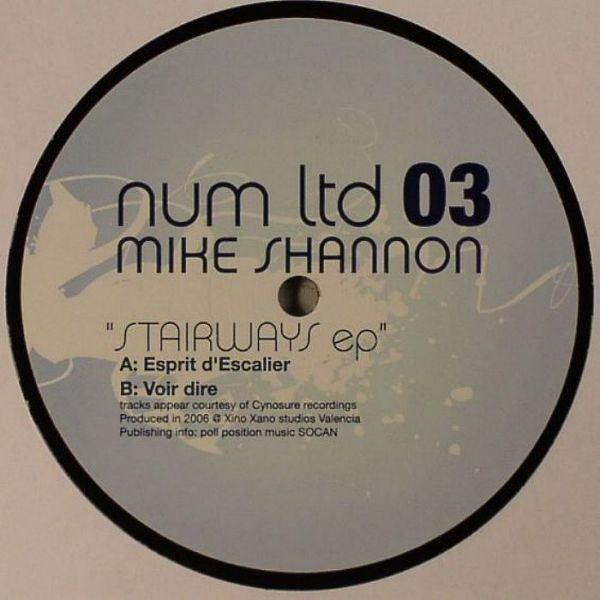 Mike Shannon : Stairways EP (12", EP)