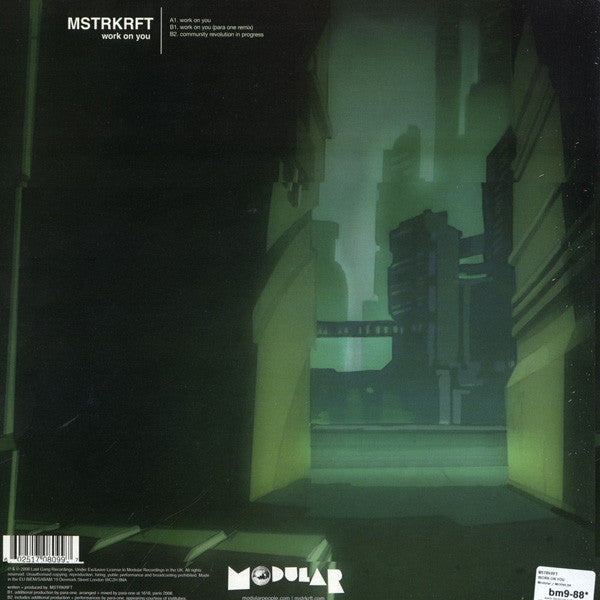 MSTRKRFT : Work On You (12", Single)