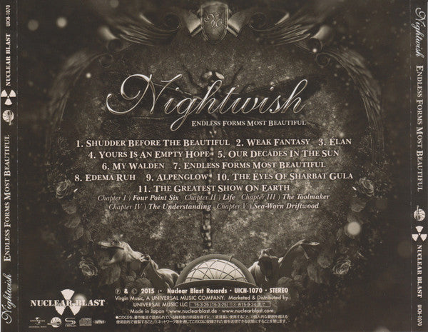 Nightwish : Endless Forms Most Beautiful (CD, Album, SHM)