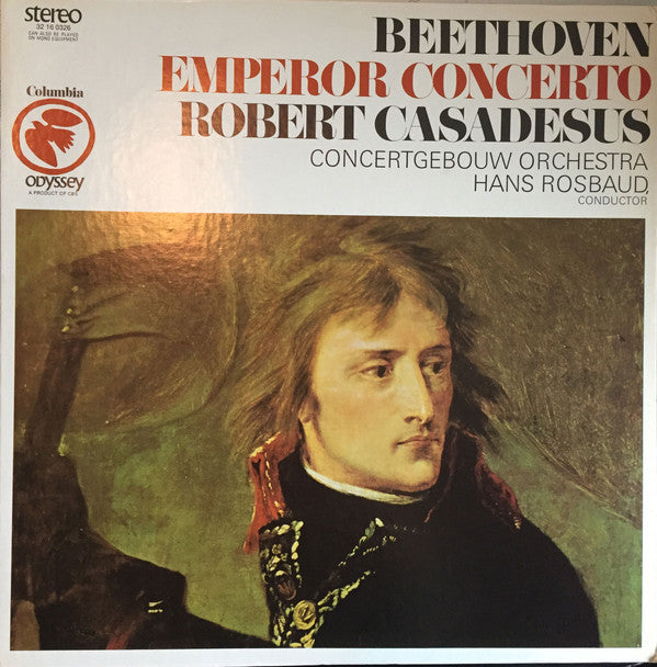 Ludwig van Beethoven - Robert Casadesus, Concertgebouworkest ,  Hans Rosbaud : Emperor Concerto (LP)