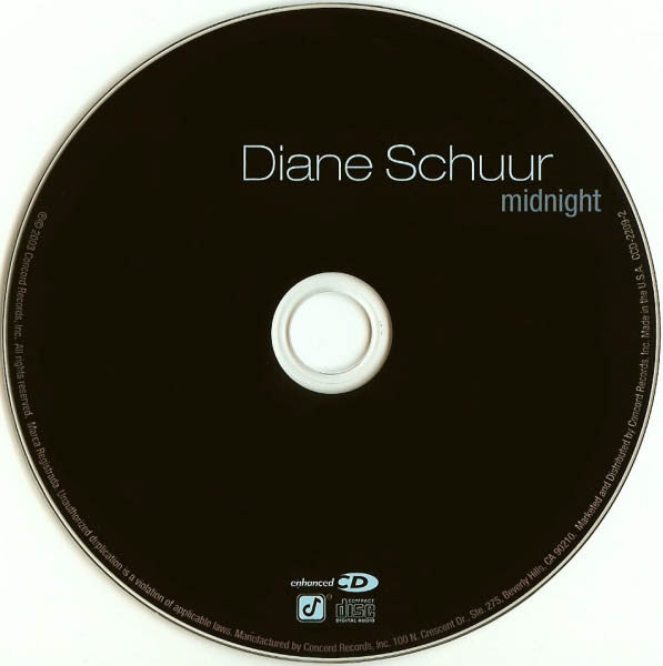 Diane Schuur : Midnight (CD, Enh)