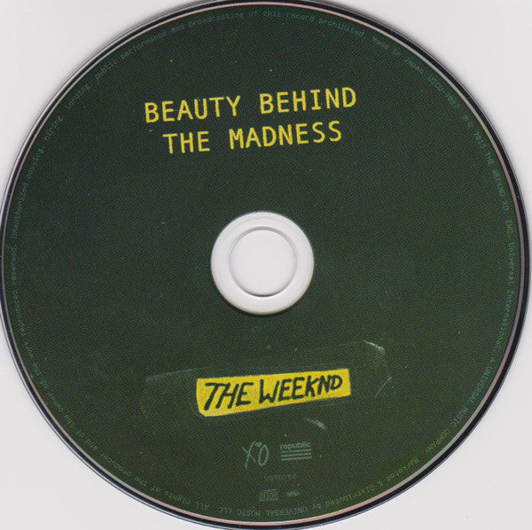 The Weeknd : Beauty Behind The Madness (CD, Album, Ltd)