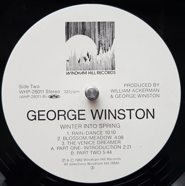 George Winston : Winter Into Spring (LP, Album)