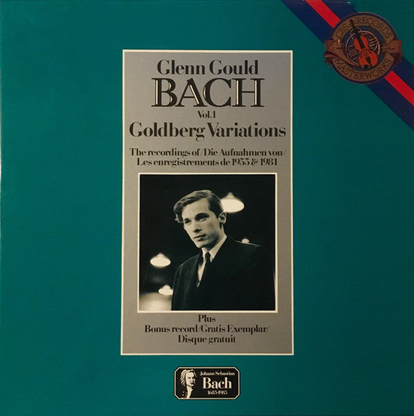 Johann Sebastian Bach / Glenn Gould : Goldberg Variations - The Recordings Of 1955 & 1981 (3xLP + Box, Comp)