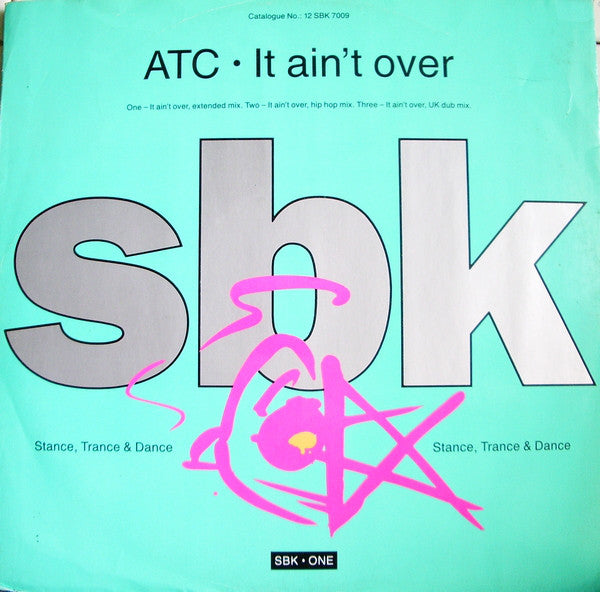 A.T.C. (2) : It Ain't Over (12")