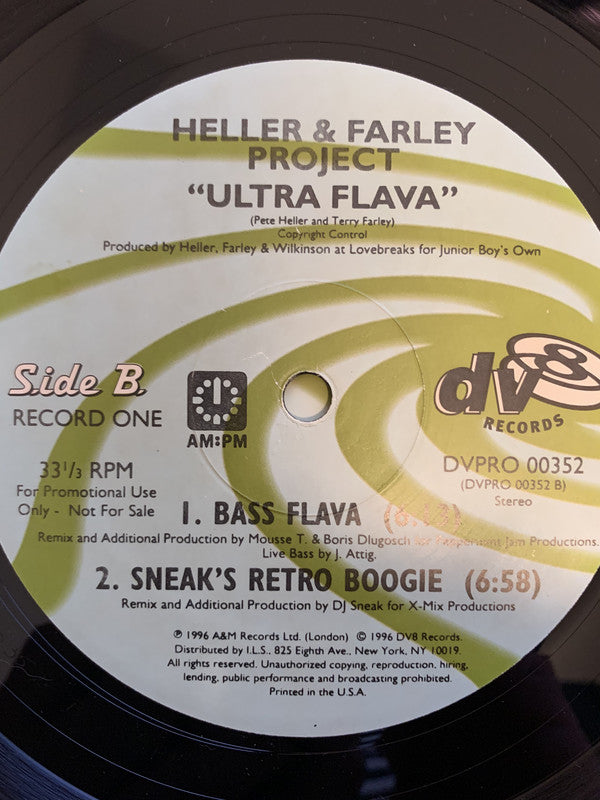 Heller & Farley Project : Ultra Flava (2x12", Promo)