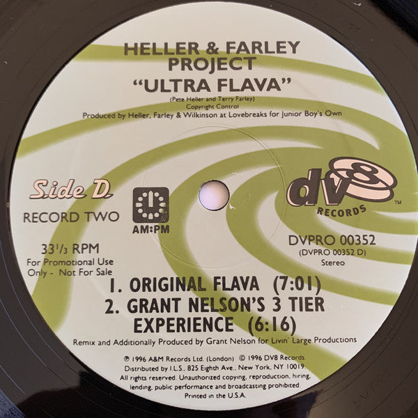 Heller & Farley Project : Ultra Flava (2x12", Promo)