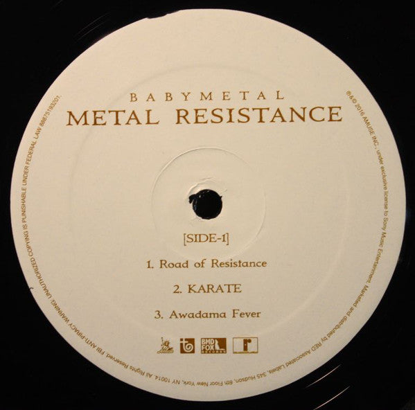 Babymetal : Metal Resistance (2xLP, Album)