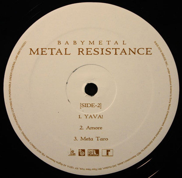 Babymetal : Metal Resistance (2xLP, Album)