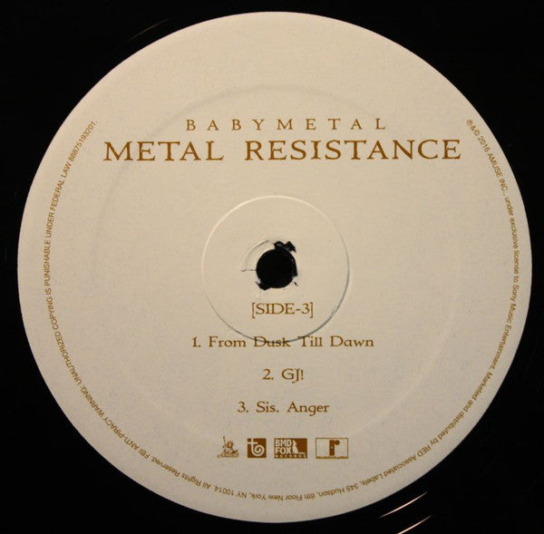 Babymetal : Metal Resistance (2xLP, Album)