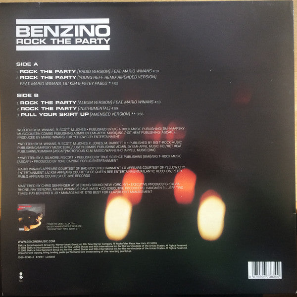 Benzino : Rock The Party (12")