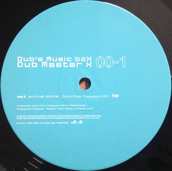 Dub Master X : Dub's Music Box 00-1 (12")