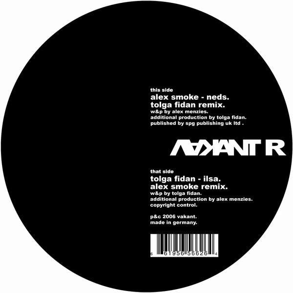 Alex Smoke / Tolga Fidan : Neds / Ilsa (12")