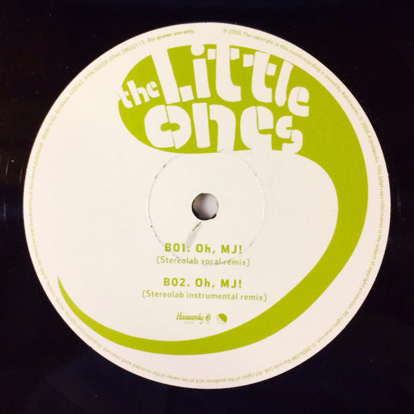 The Little Ones : Lovers Who Uncover / Oh, MJ! (12", Single, Promo)