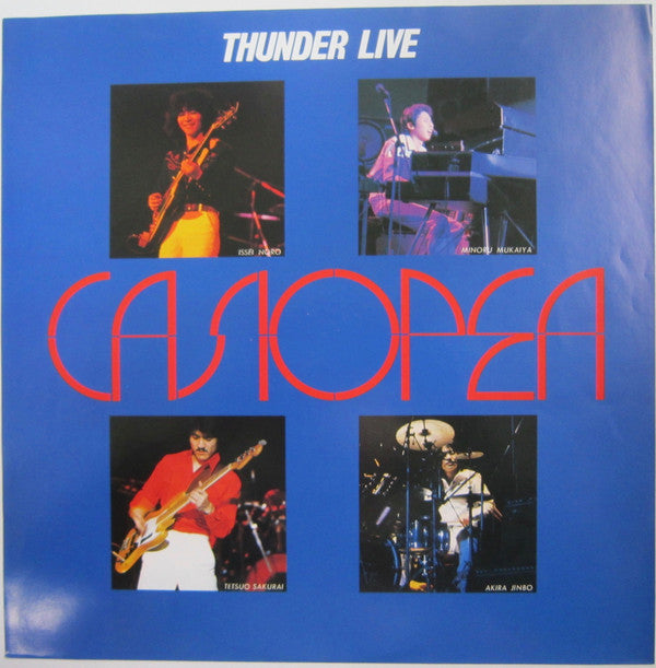 Casiopea : Thunder Live (LP, Album, 1st)