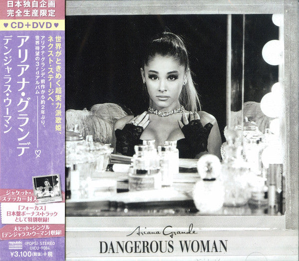 Ariana Grande : Dangerous Woman (CD, Album + DVD-V, NTSC + Dlx)