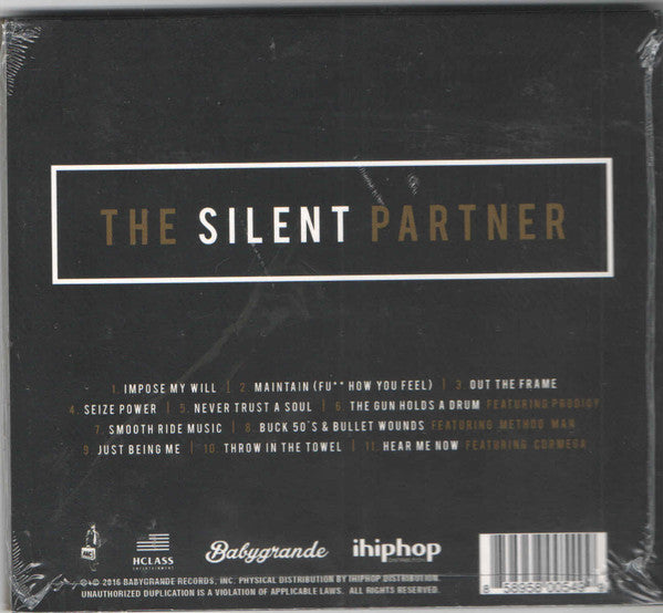 Havoc (3) X Alchemist : The Silent Partner (CD, Album)