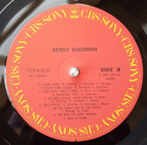 Benny Goodman : Benny Goodman (LP, Comp, Mono)