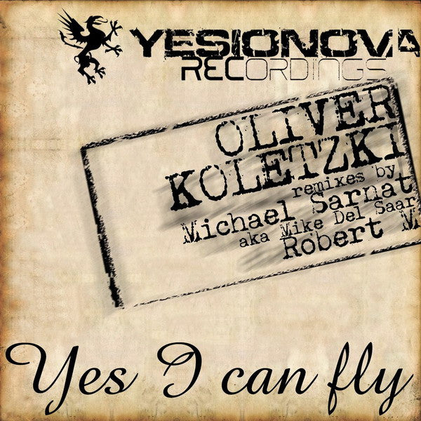 Oliver Koletzki : Yes I Can Fly (12")