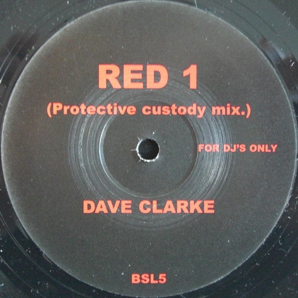 Dave Clarke : Red 1 & 2 (12")