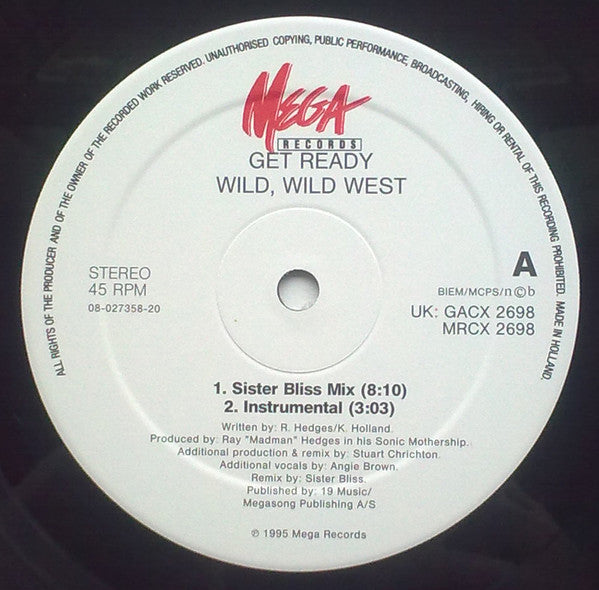 Get Ready : Wild, Wild West (12", Single)