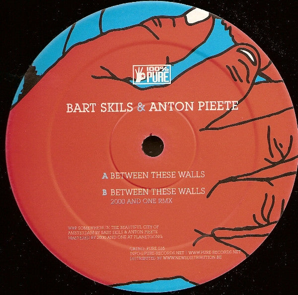 Bart Skils & Anton Pieete : Between These Walls (12")