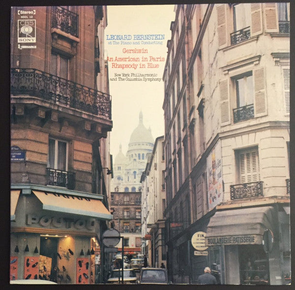 George Gershwin / Leonard Bernstein, The New York Philharmonic Orchestra, Columbia Symphony Orchestra : An American In Paris, Rhapsody In Blue (LP, Album)