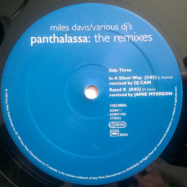 Miles Davis / Various : Panthalassa: The Remixes (2xLP, Comp)