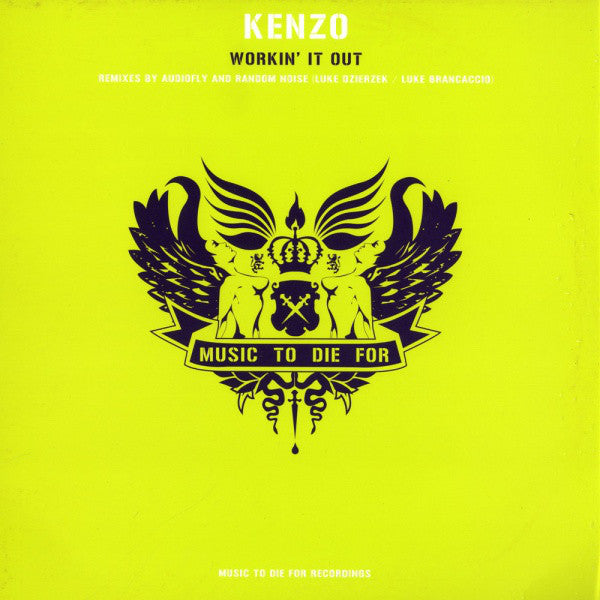 Kenzo (4) : Workin' It Out (12")