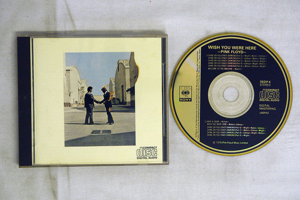 Pink Floyd : Wish You Were Here = 炎 (あなたがここにいてほしい) (CD, Album, Gol)