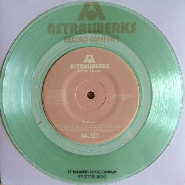 Halsey : Colors (7", Single, Ltd, Num, Cok)