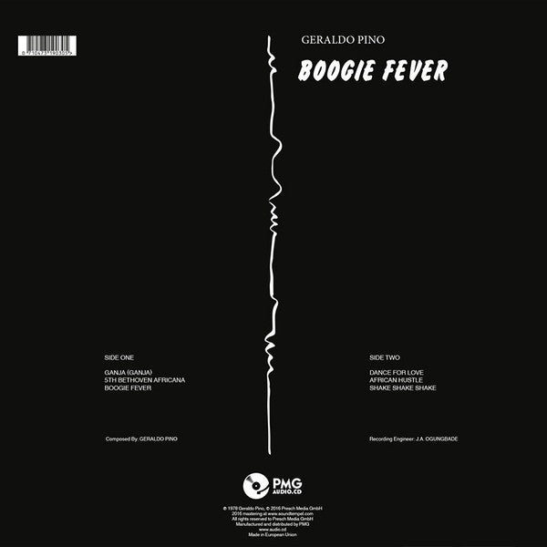 Geraldo Pino : Boogie Fever (LP, Album, RE)