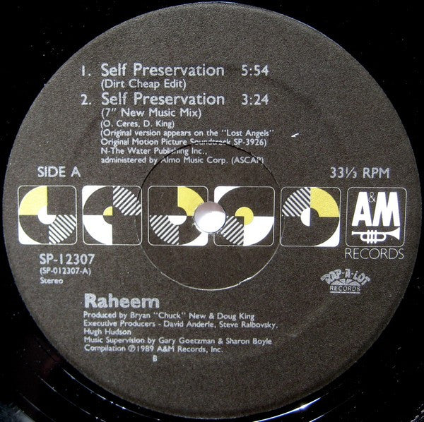 Raheem : Self Preservation (12")