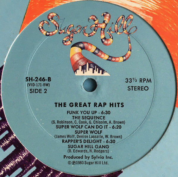 Various : The Great Rap Hits (LP, Comp, Bes)