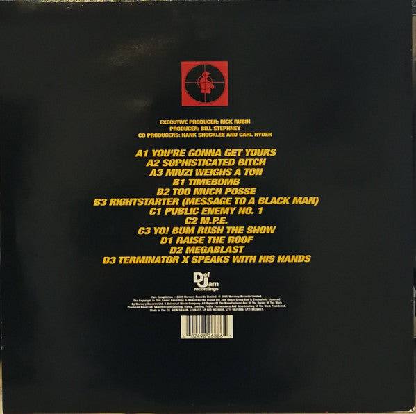 Public Enemy : Yo!  Bum Rush The Show (2xLP, Album, RE)