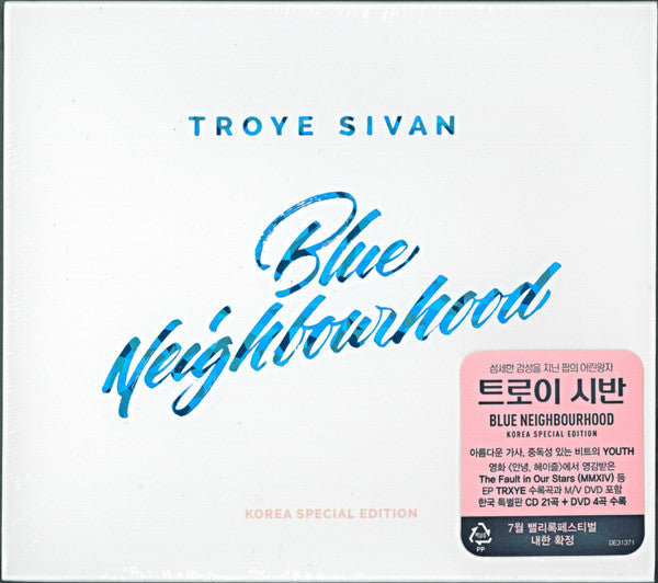 Troye Sivan : Blue Neighbourhood (CD, Album, Dlx, S/Edition + DVD-V)