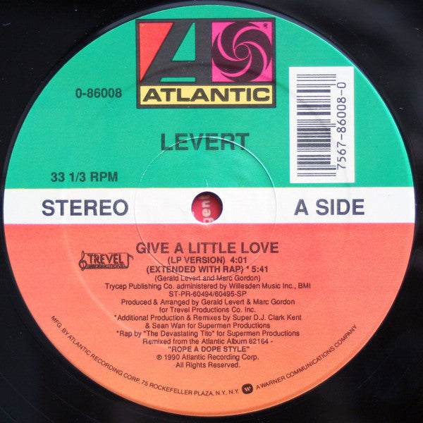 Levert : Give A Little Love (12")