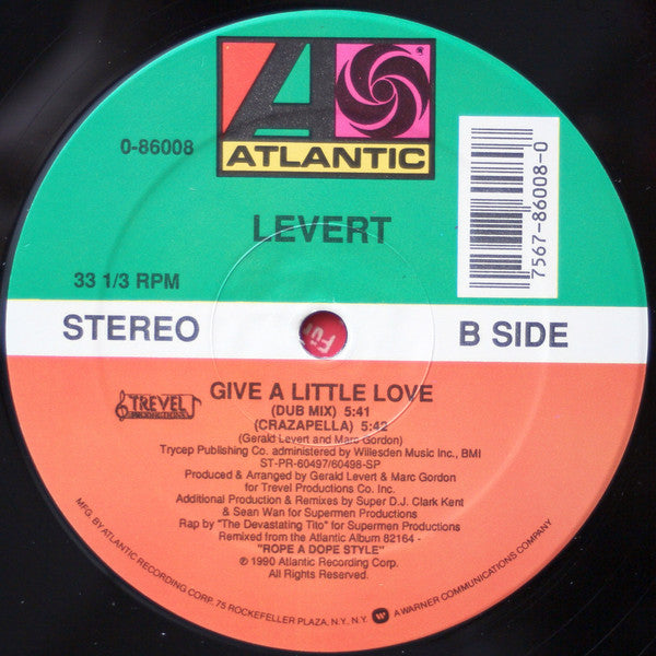 Levert : Give A Little Love (12")