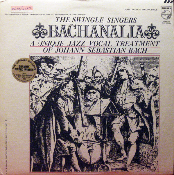 Les Swingle Singers : Bachanalia (2xLP, Comp)