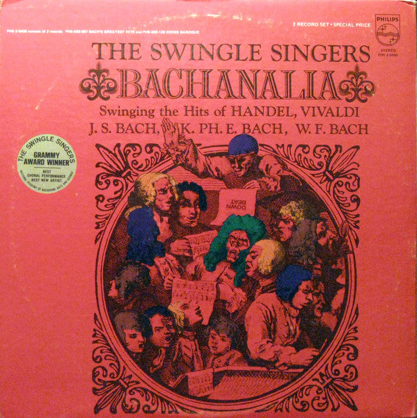 Les Swingle Singers : Bachanalia (2xLP, Comp)