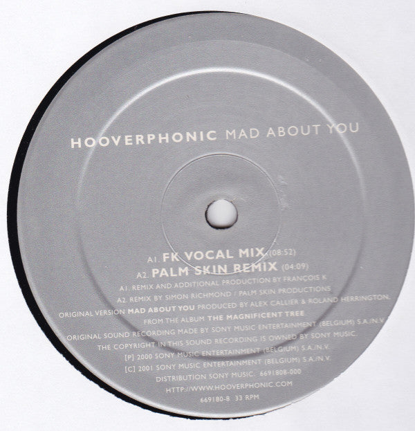 Hooverphonic : Mad About You (12")